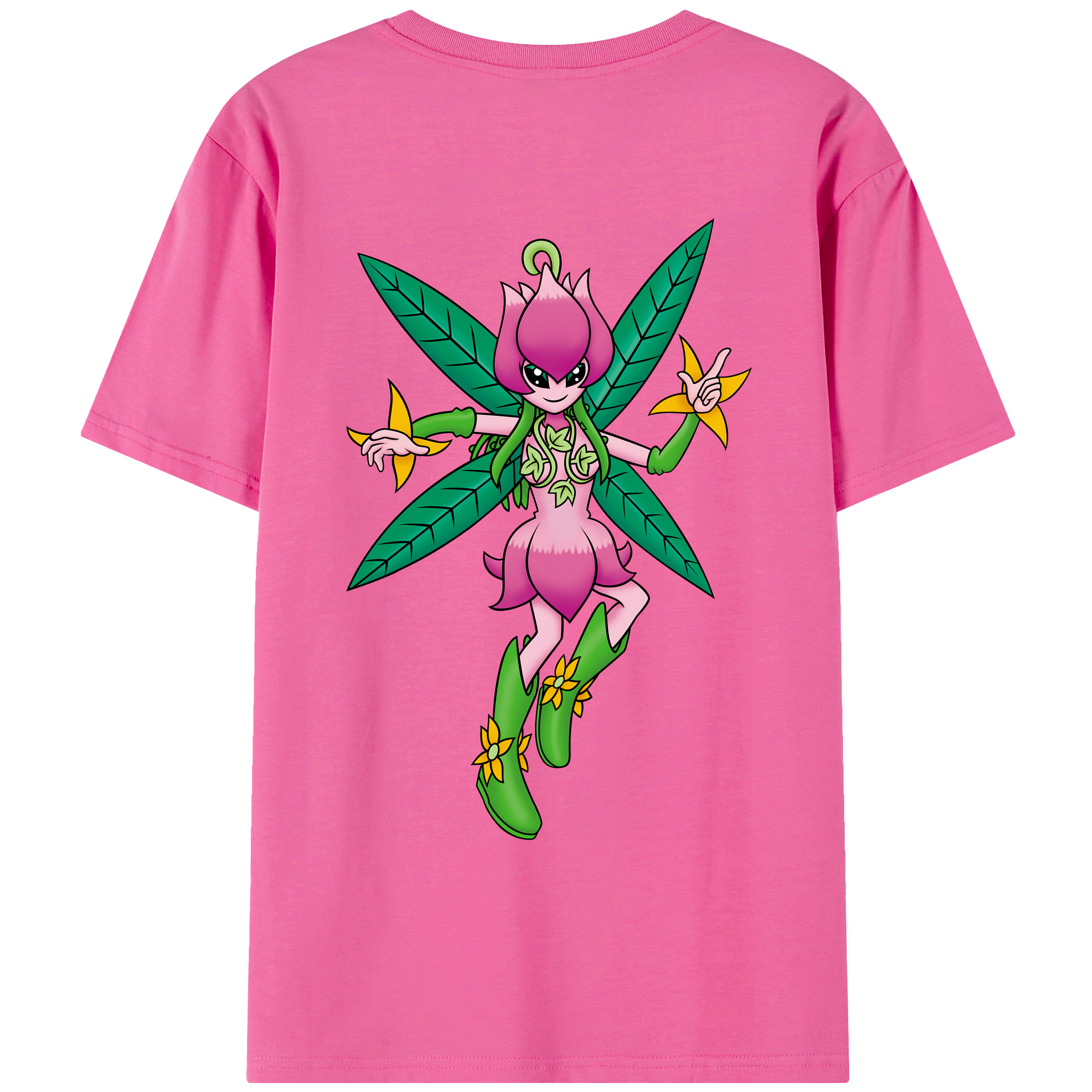 （画像用） Digimon デジタルモンスター/デジモン レディース半袖Tシャツ(バックプリント)